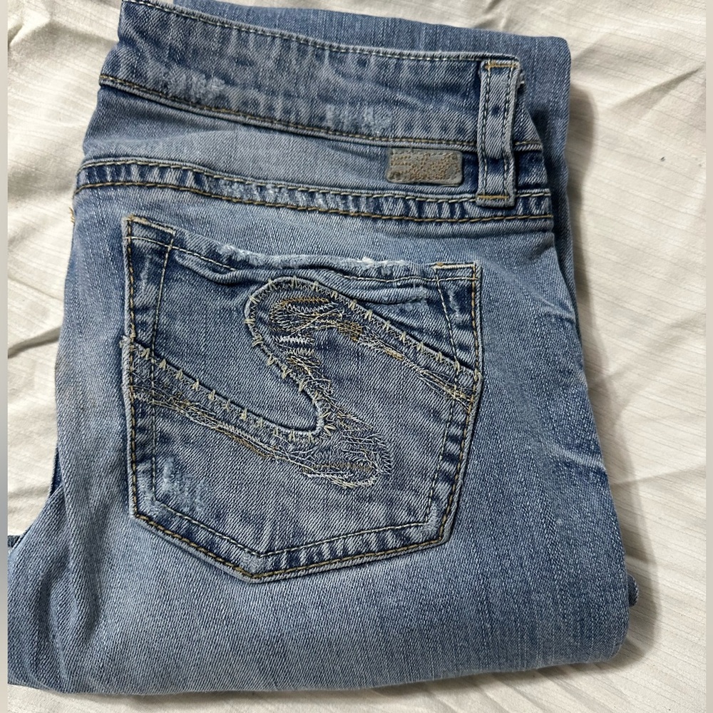 Silver Jeans Light Blue Denim